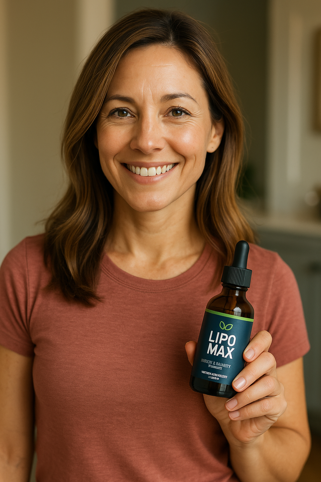 Customer review image for Sarah M. and LipoMax results